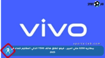 ببطارية 8200 مللي أمبير.. فيفو تطلق هاتف Y500 الذكي المقاوم للماء في 2025
